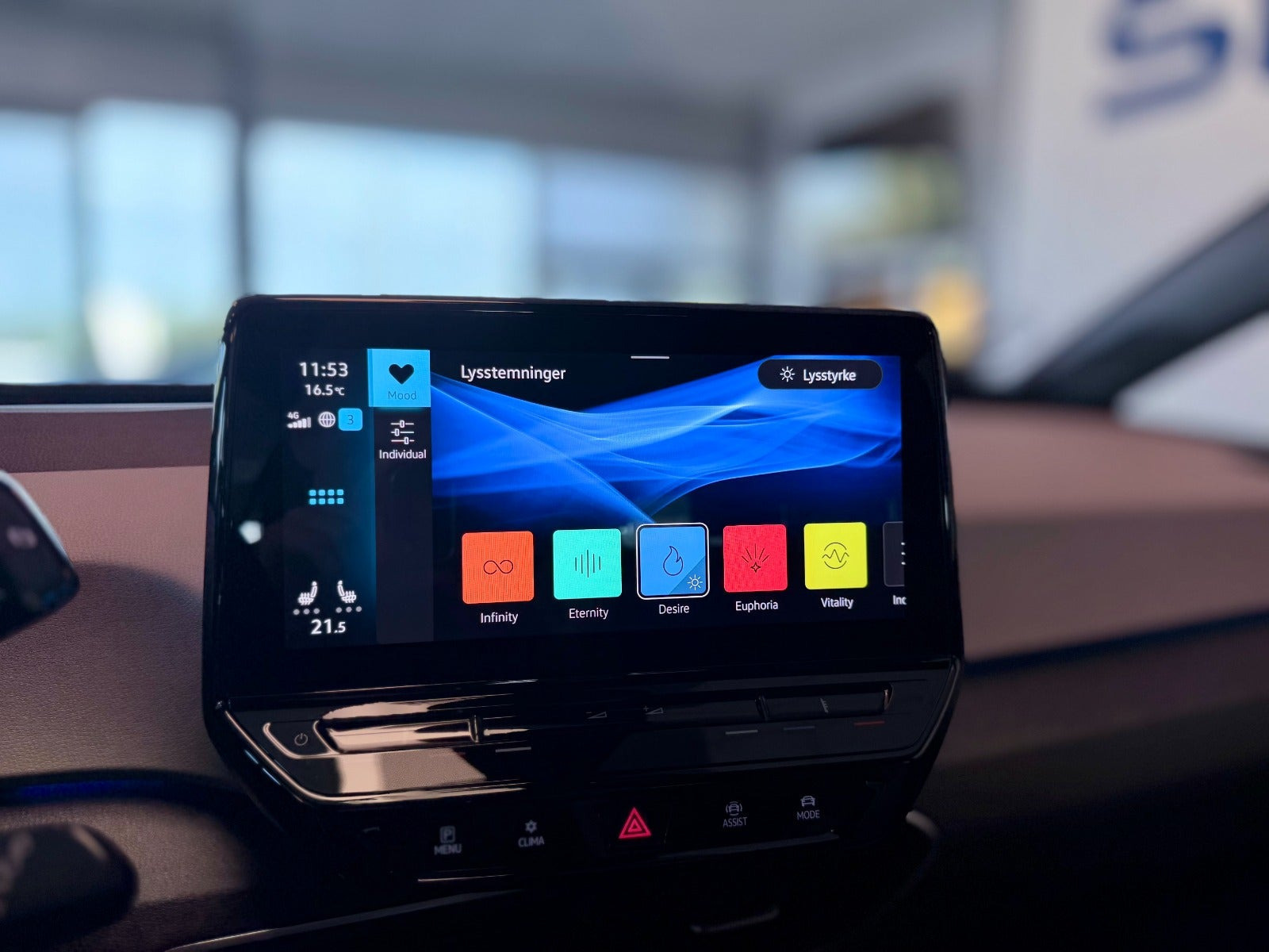 Grå VW ID.3 fra 2023