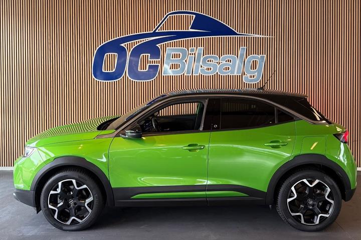 Grøn Opel Mokka-e fra 2022