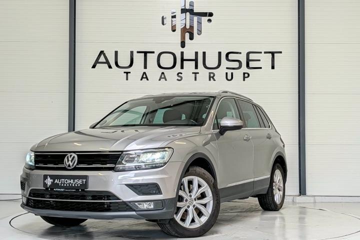 Sølv VW Tiguan fra 2018