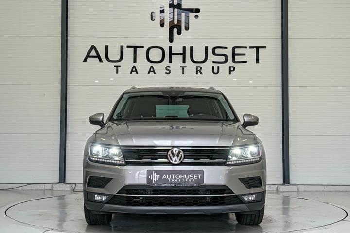 Sølv VW Tiguan fra 2018