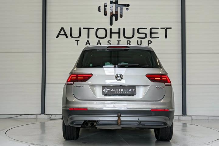 Sølv VW Tiguan fra 2018