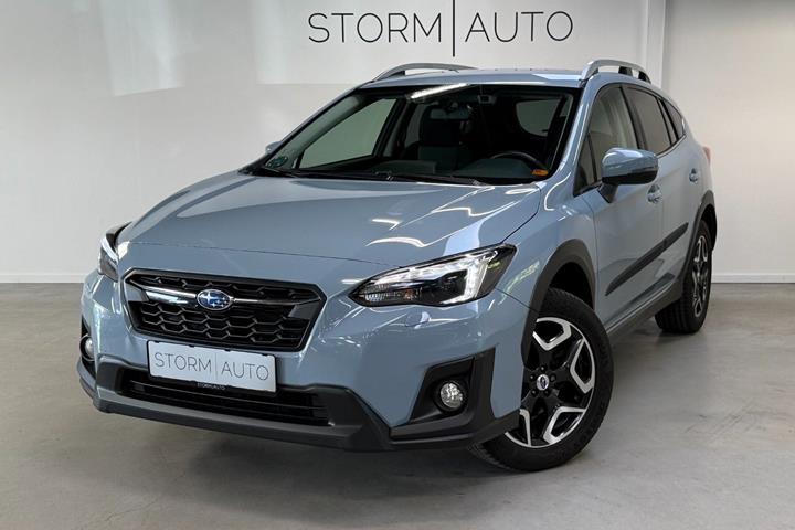 Blå Subaru XV fra 2018