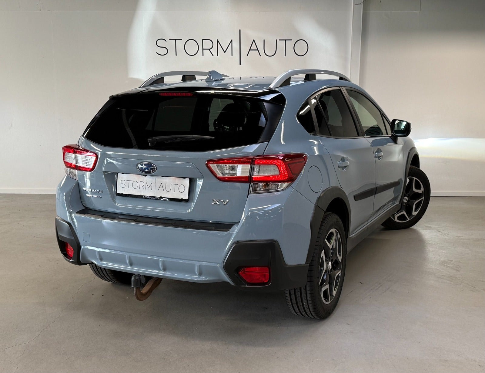 Blå Subaru XV fra 2018