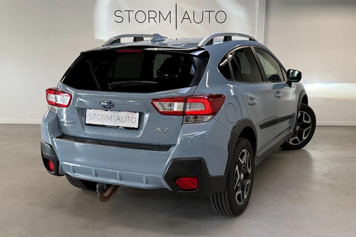 Blå Subaru XV fra 2018