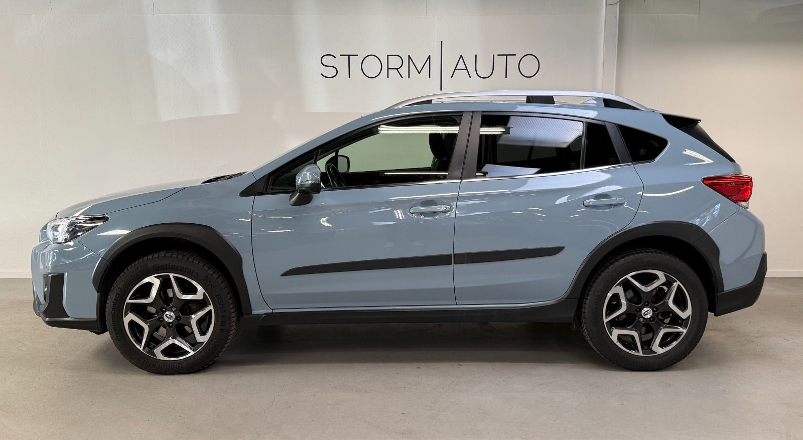 Blå Subaru XV fra 2018
