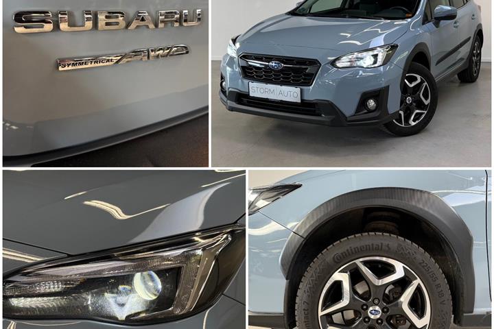 Blå Subaru XV fra 2018
