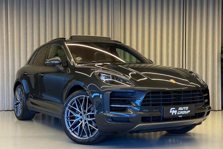 Grå Porsche Macan S fra 2020