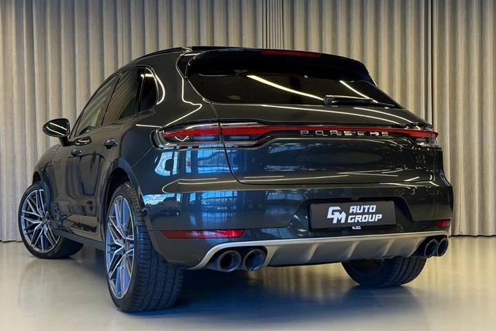 Grå Porsche Macan S fra 2020