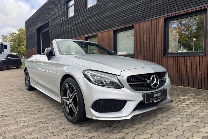 Sølv Mercedes C43 fra 2017