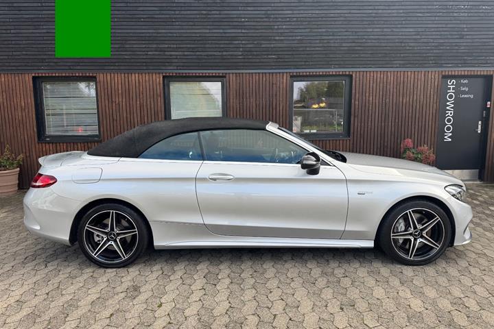 Sølv Mercedes C43 fra 2017