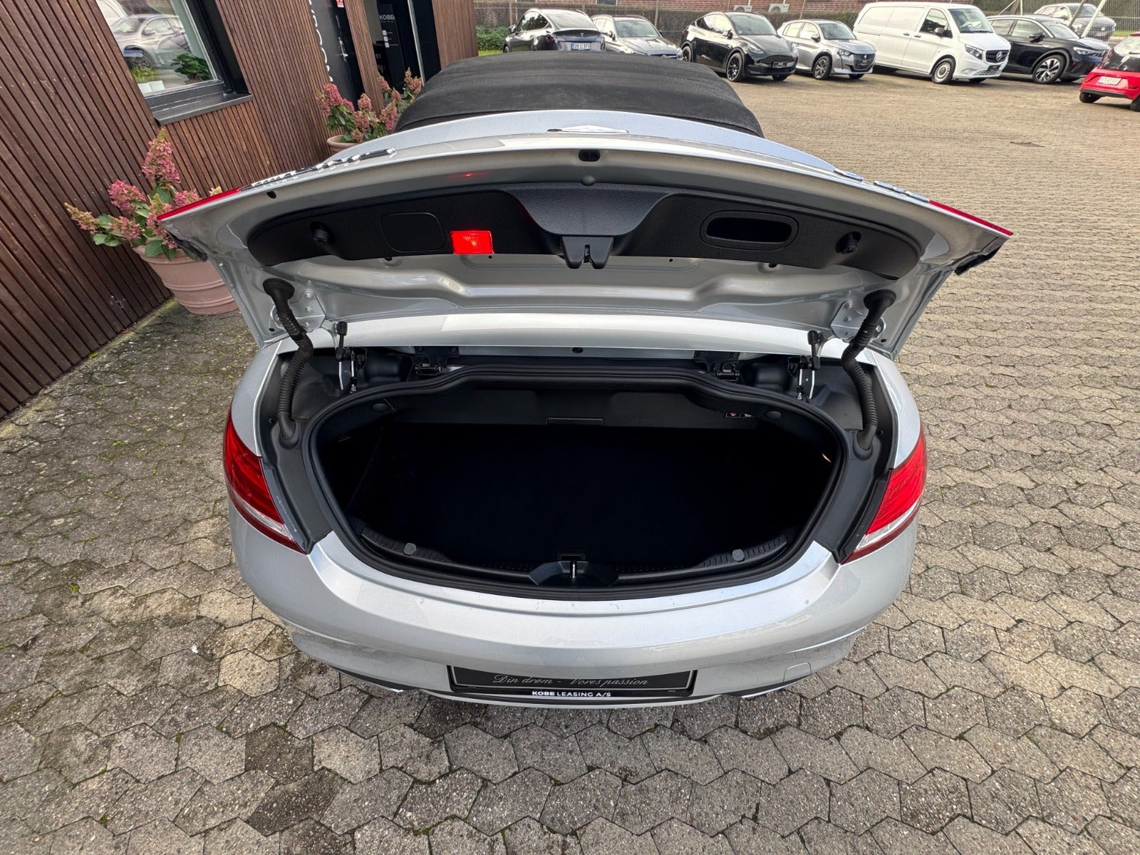 Sølv Mercedes C43 fra 2017
