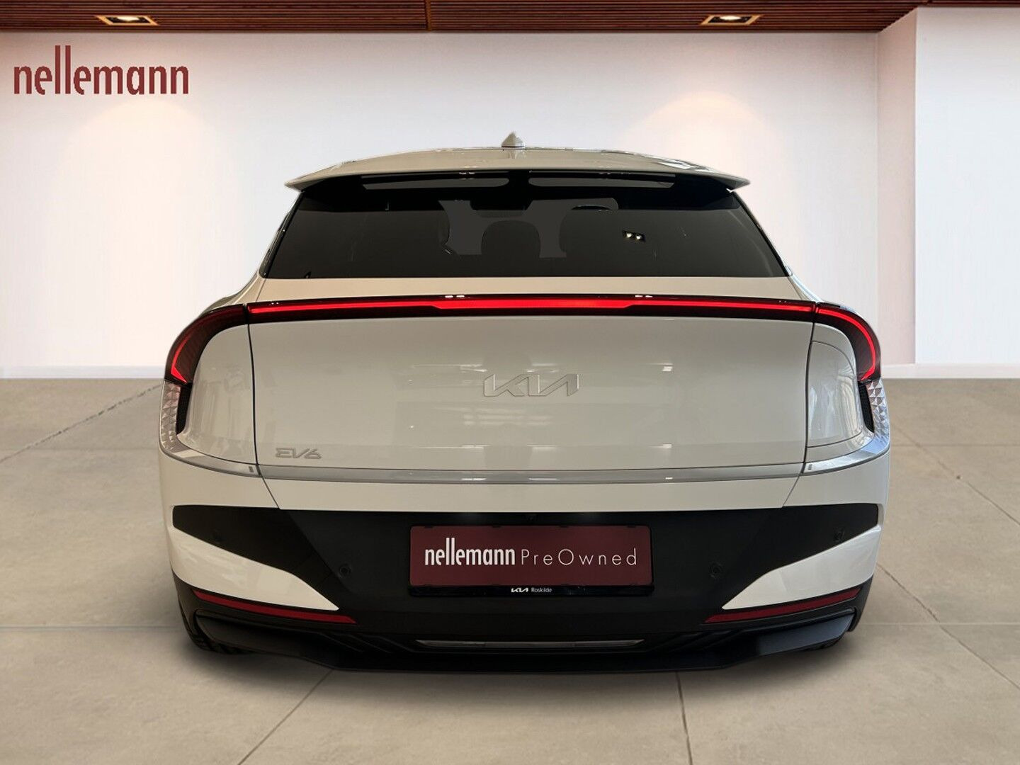 Hvid Kia EV6 fra 2026