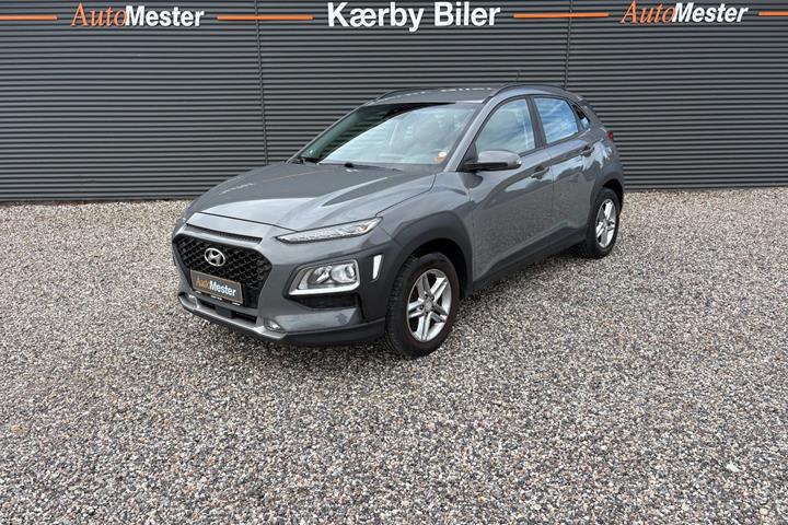 Grå Hyundai Kona fra 2020