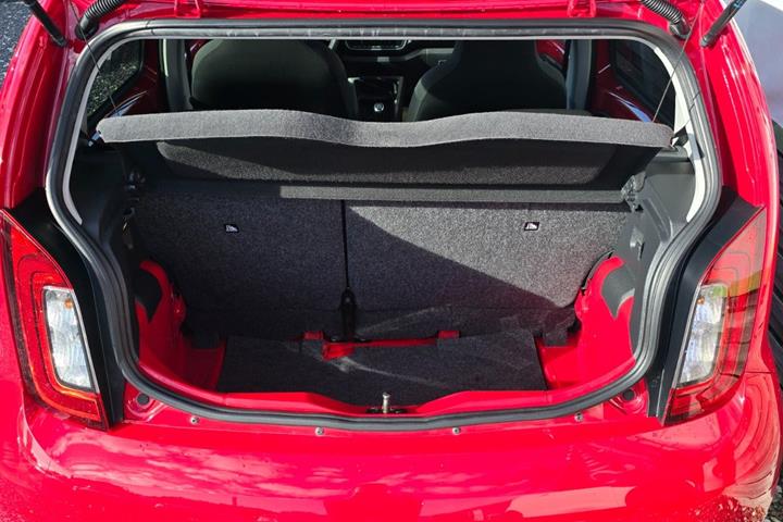 Rød Skoda Citigo fra 2018
