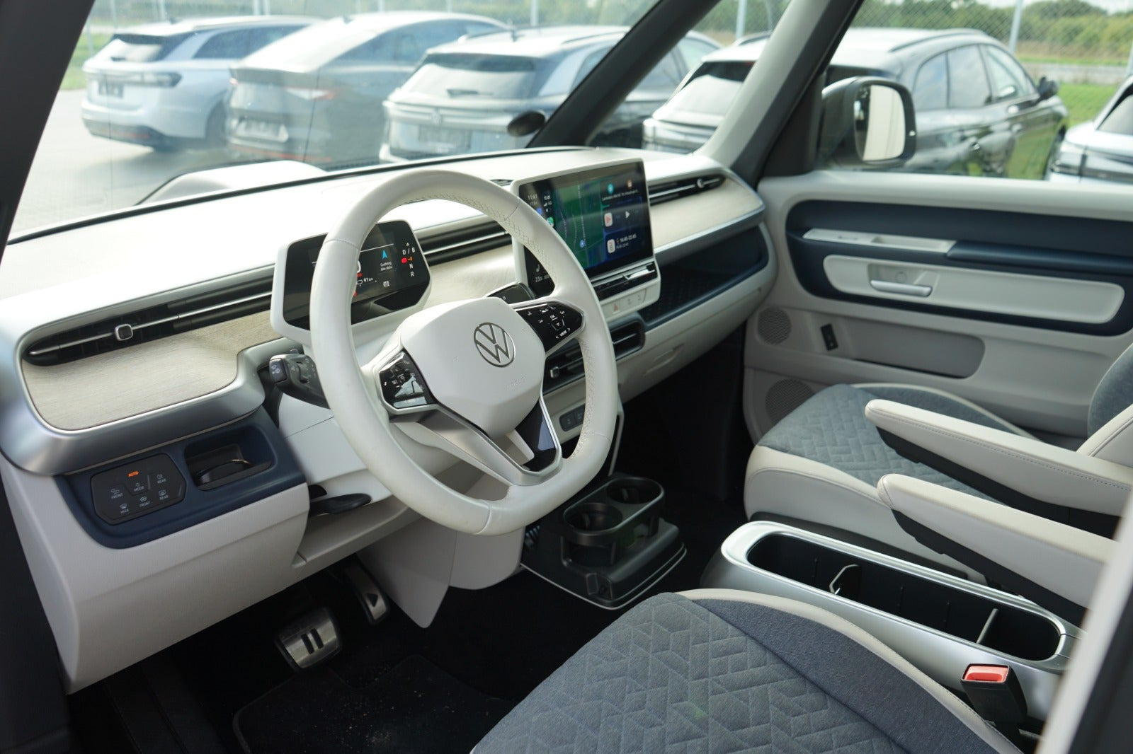 Blå VW ID.Buzz fra 2023