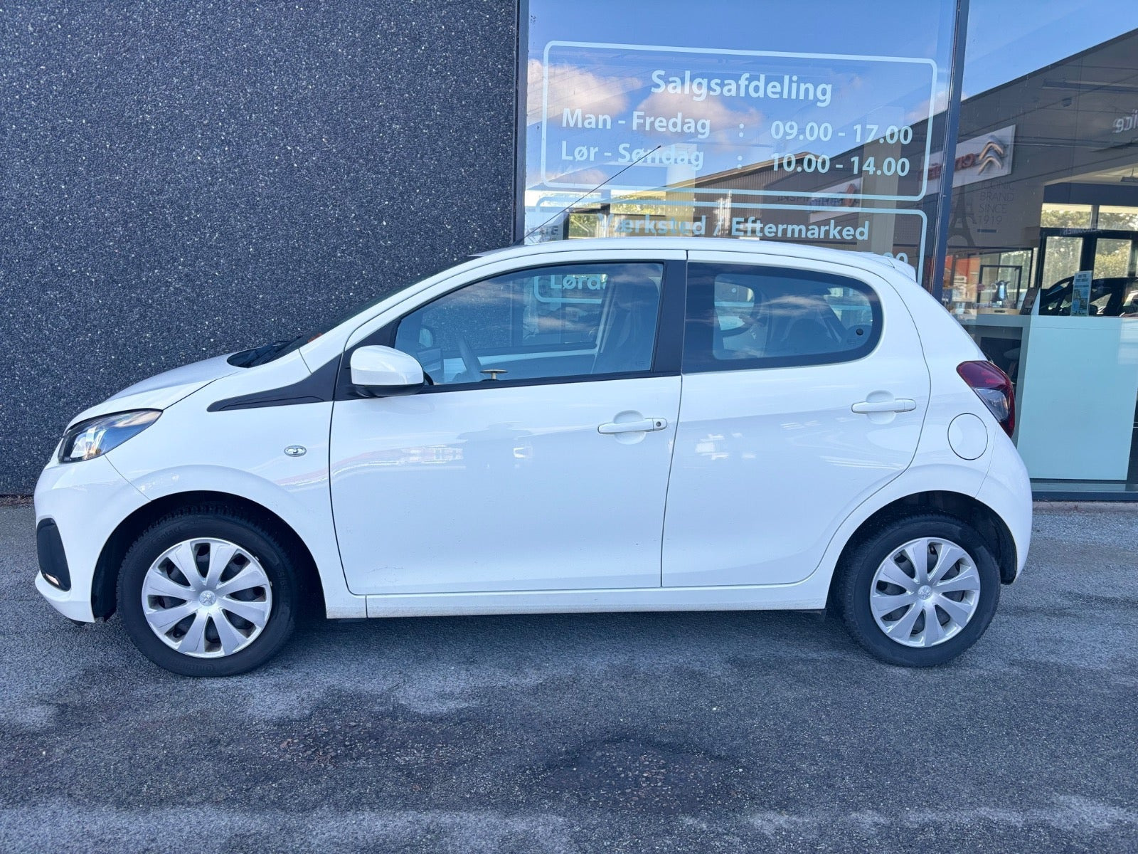 Hvid Peugeot 108 fra 2019