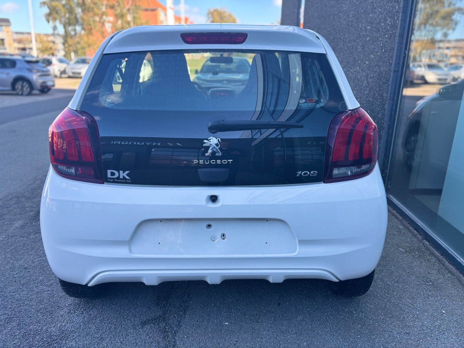 Hvid Peugeot 108 fra 2019