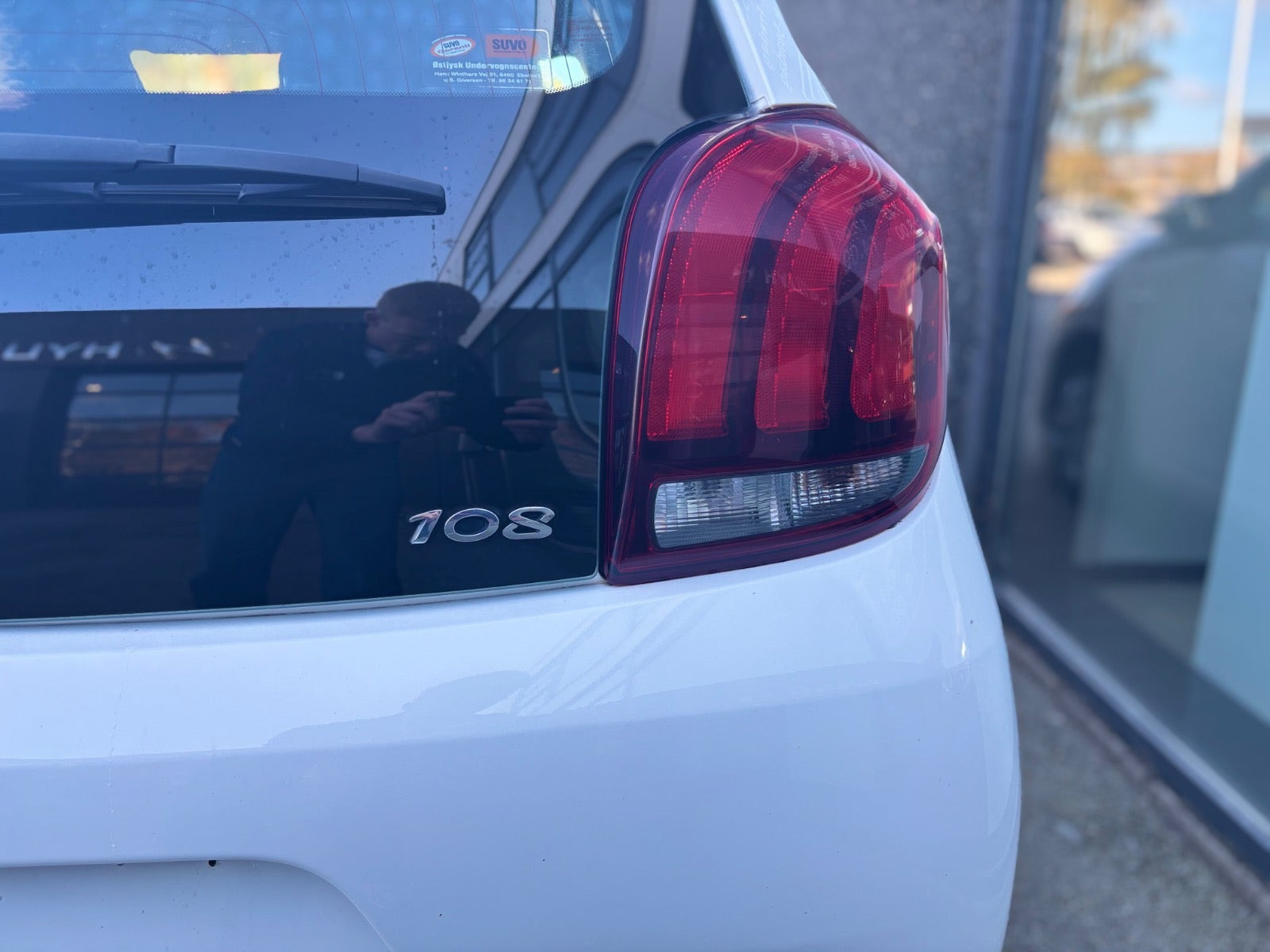 Hvid Peugeot 108 fra 2019