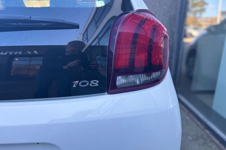 Hvid Peugeot 108 fra 2019