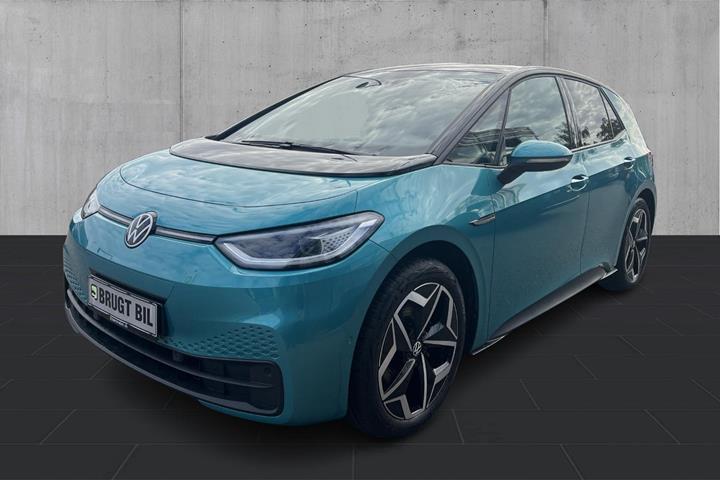 Blå VW ID.3 fra 2022