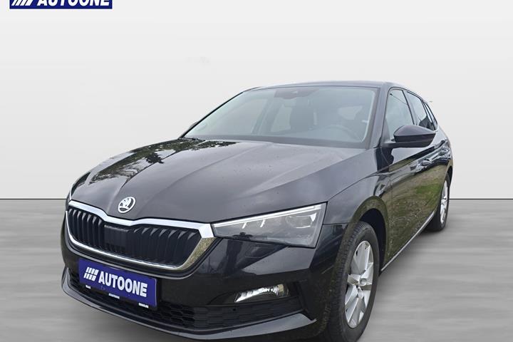 Sort Skoda Scala fra 2020