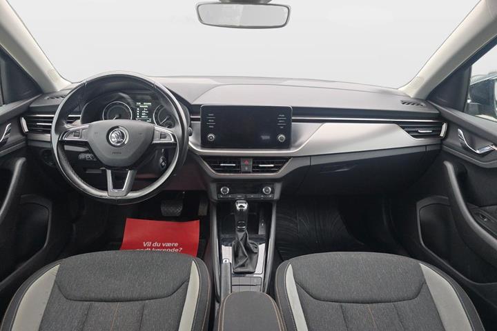 Sort Skoda Scala fra 2020