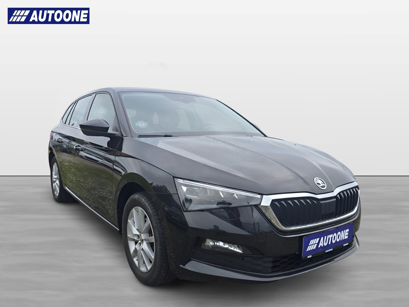 Sort Skoda Scala fra 2020