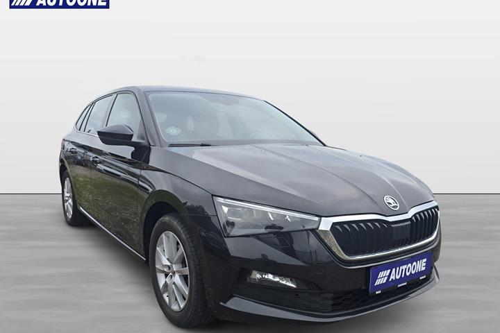 Sort Skoda Scala fra 2020