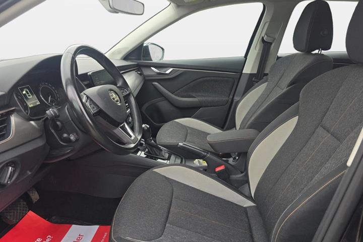 Sort Skoda Scala fra 2020