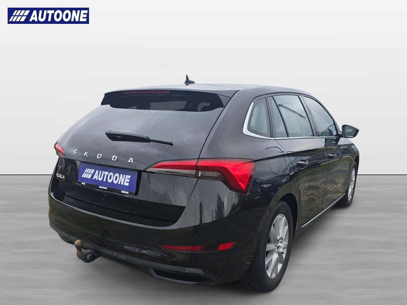 Sort Skoda Scala fra 2020