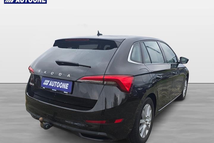 Sort Skoda Scala fra 2020