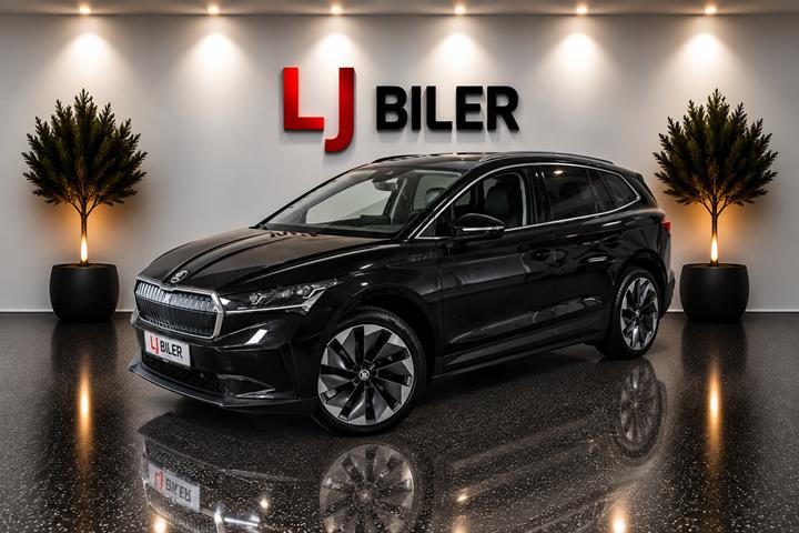 Sort Skoda Enyaq fra 2021