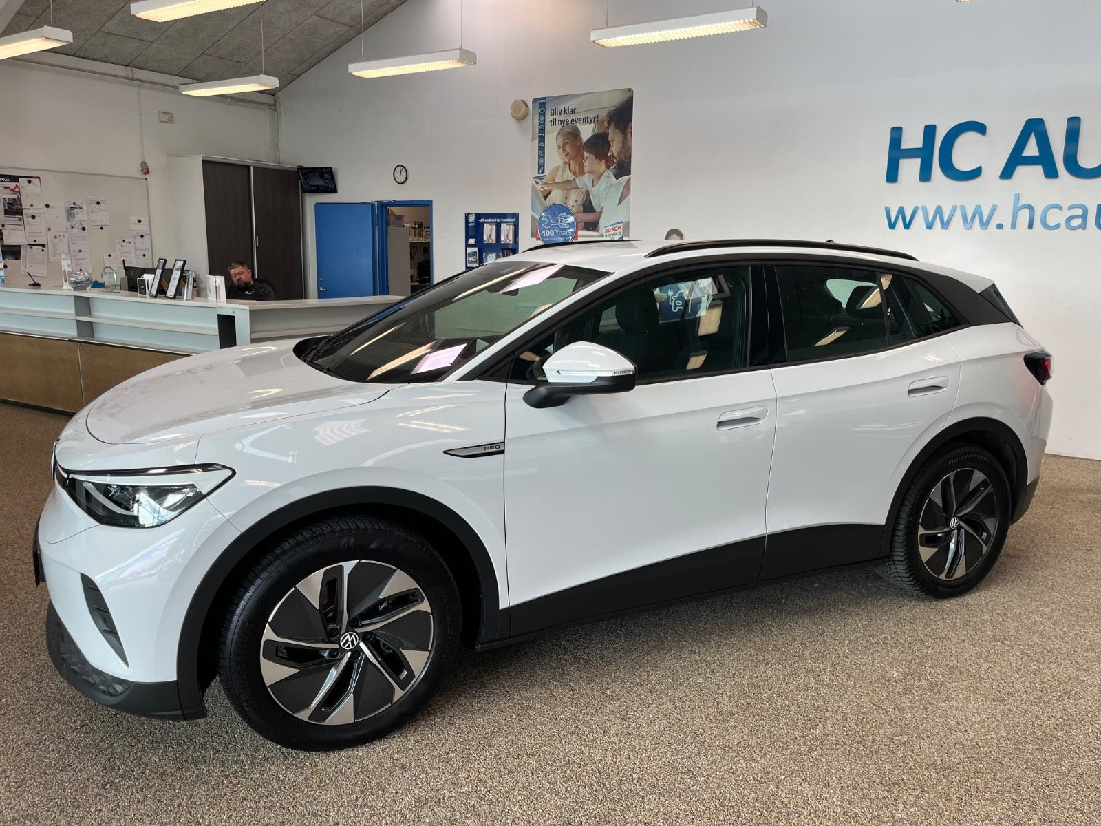 Hvid VW ID.4 fra 2023