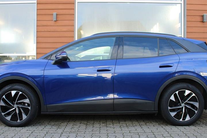Blå VW ID.4 fra 2025