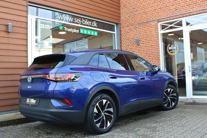 Blå VW ID.4 fra 2025