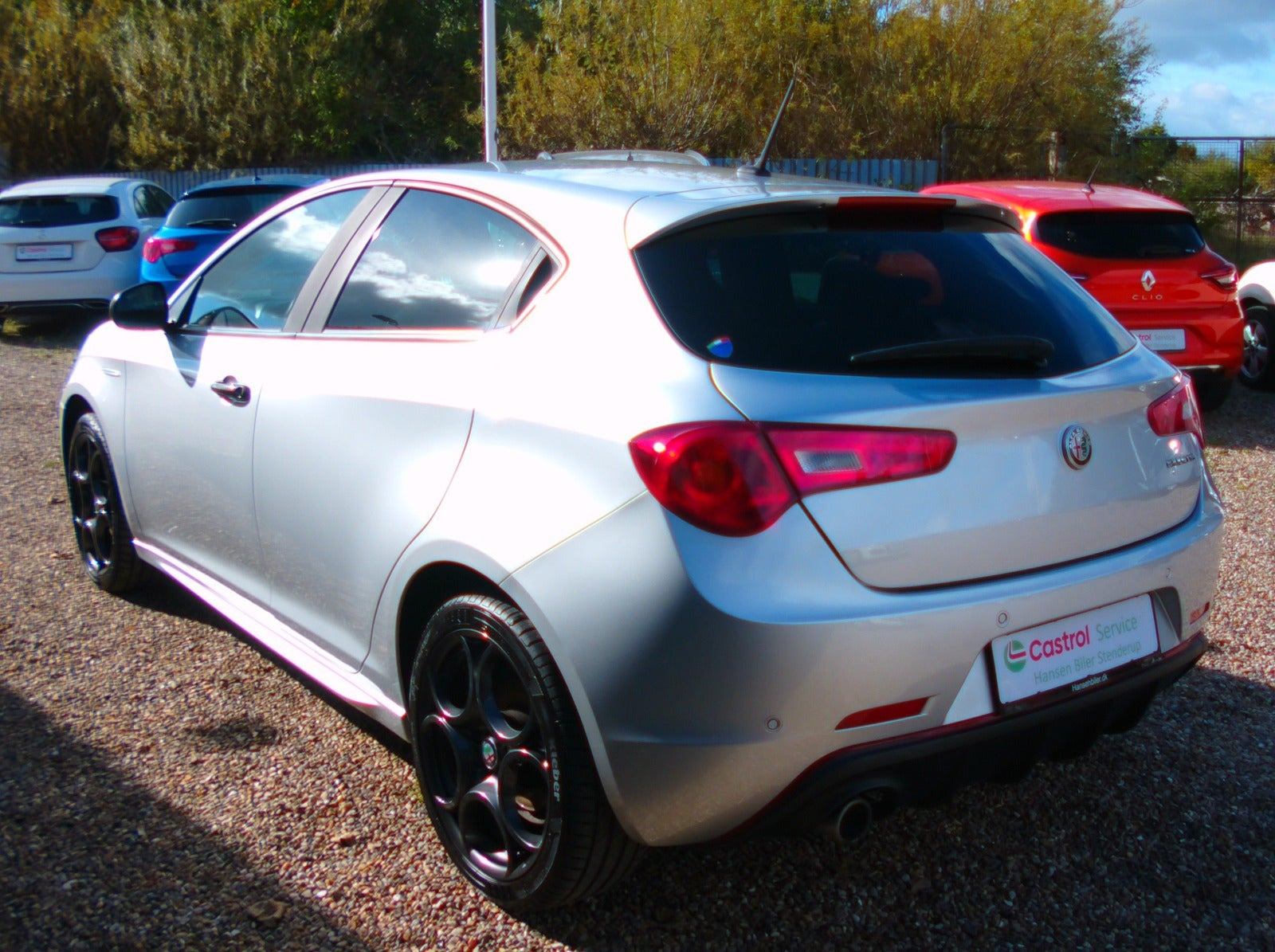 Sølv Alfa Romeo Giulietta fra 2019