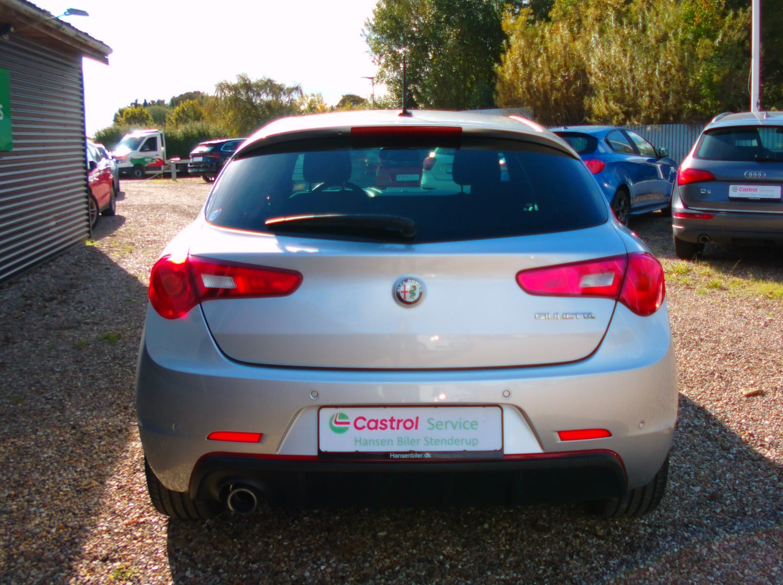 Sølv Alfa Romeo Giulietta fra 2019