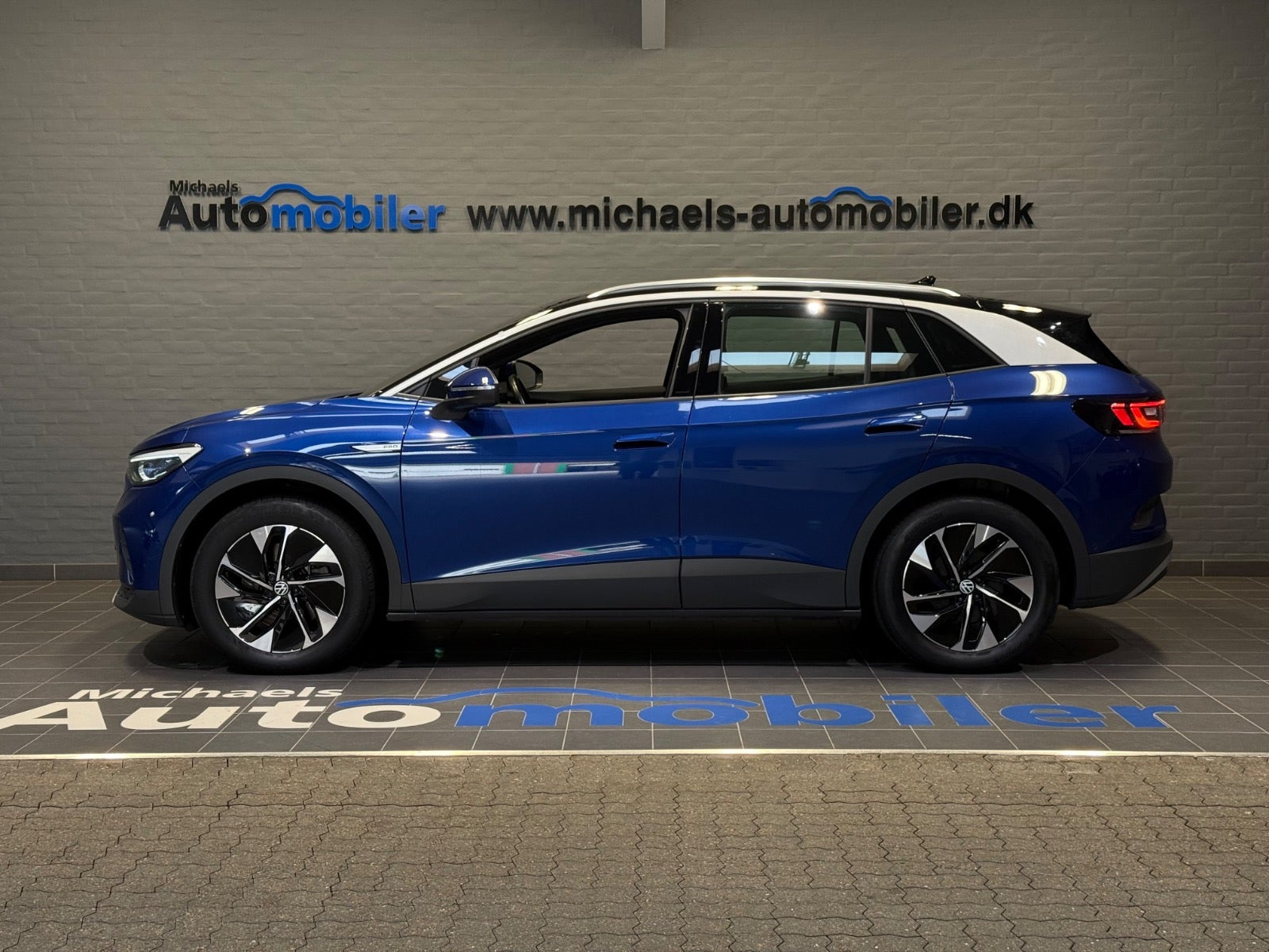 Blå VW ID.4 fra 2022