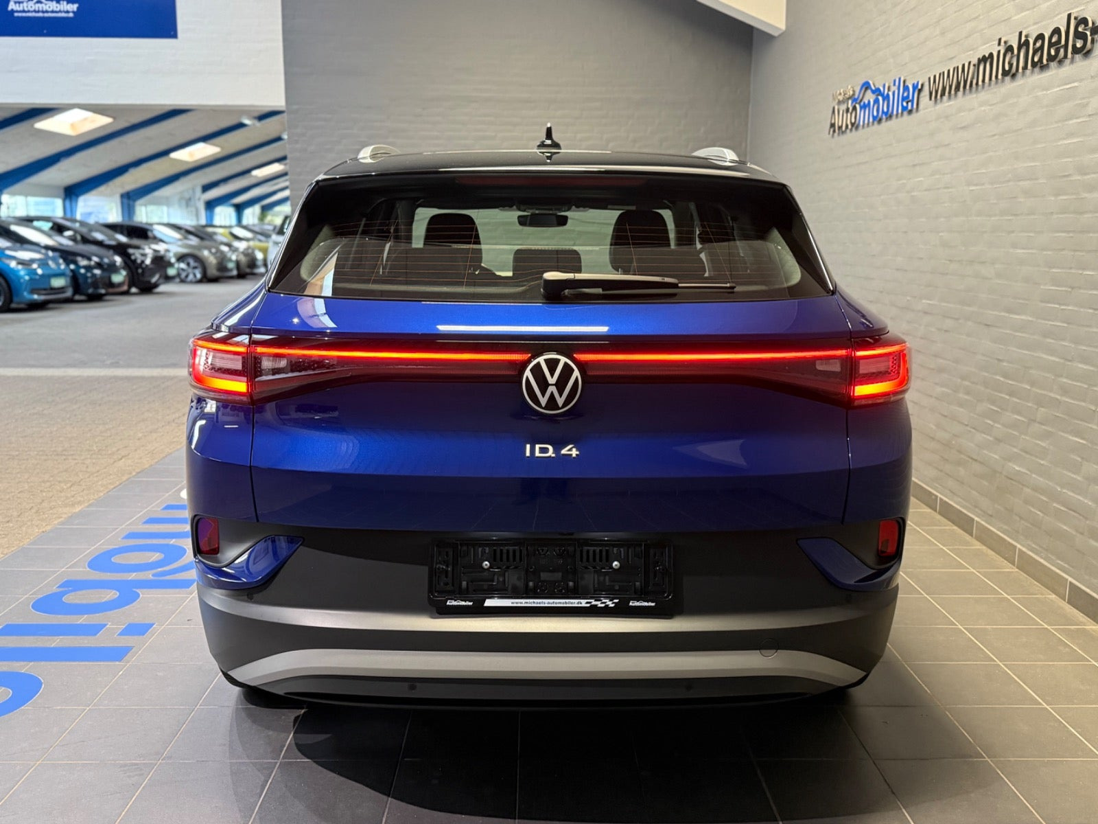 Blå VW ID.4 fra 2022