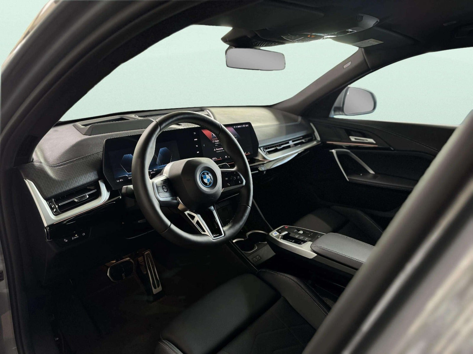 Grå BMW iX2 fra 2026