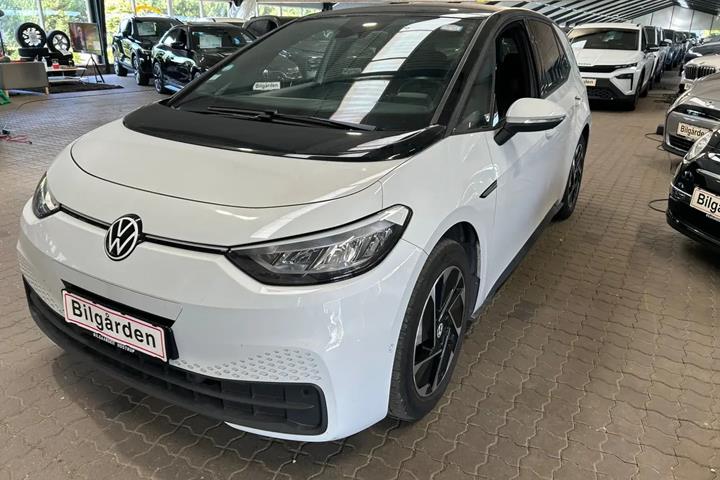 Hvid VW ID.3 fra 2023