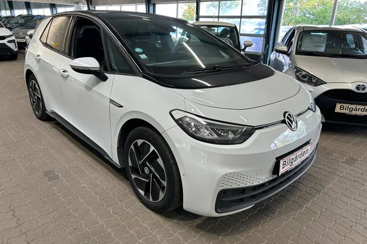 Hvid VW ID.3 fra 2023