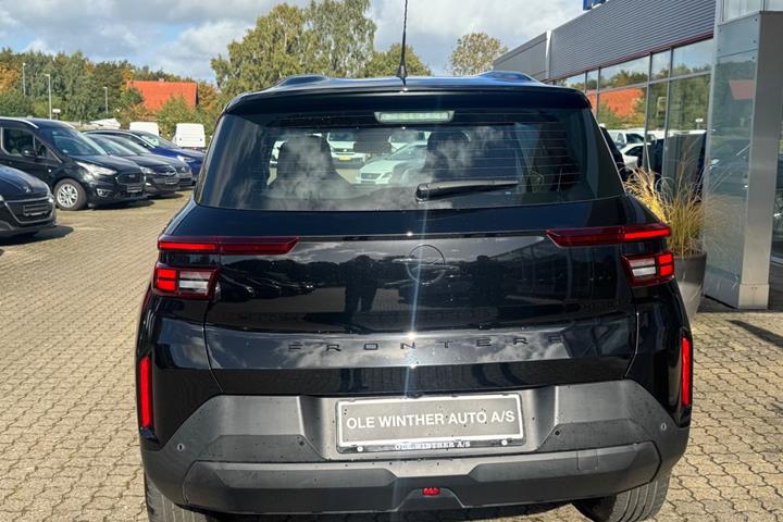 Sort Opel Frontera fra 2025