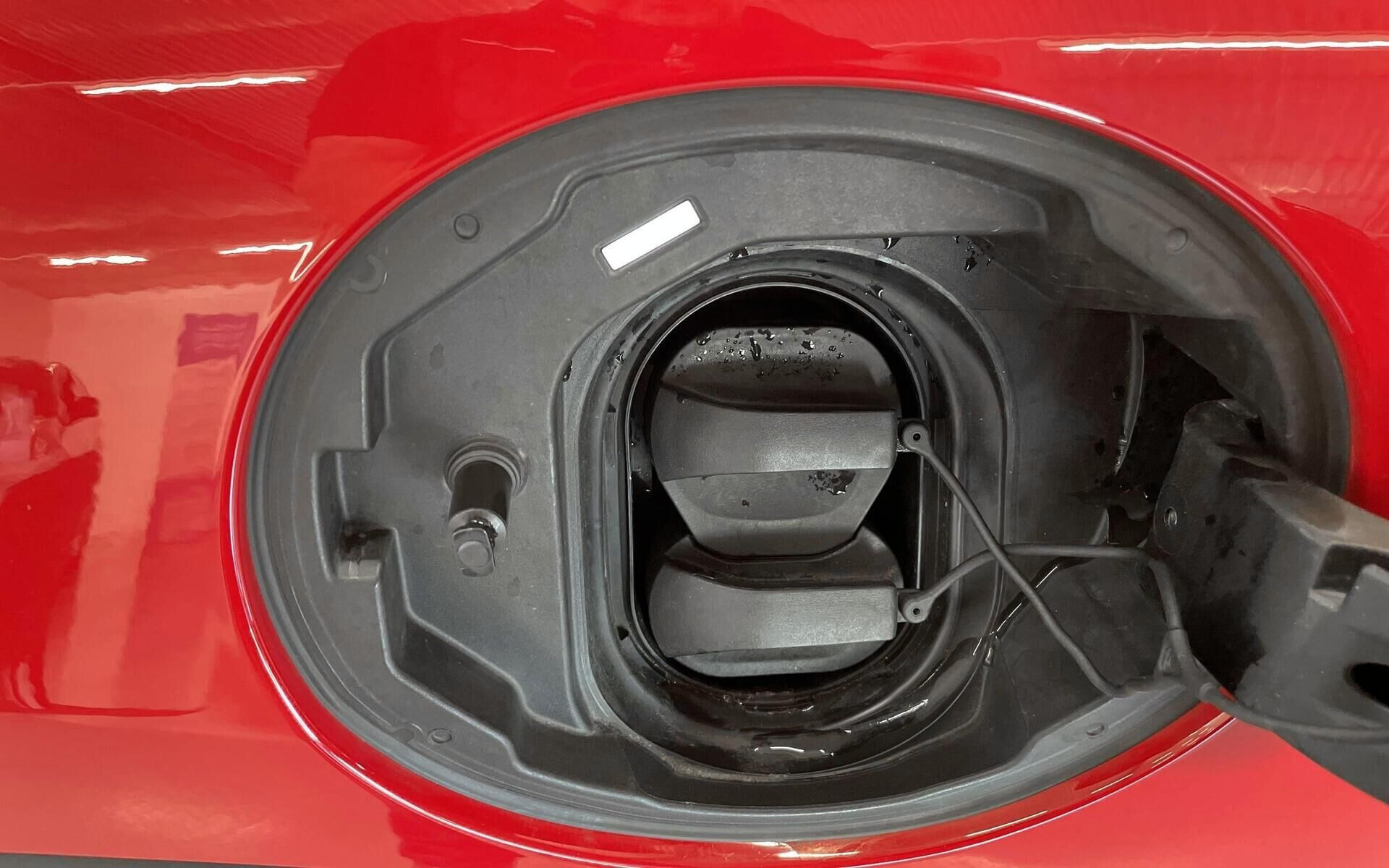 Rød Mini Cooper fra 2021