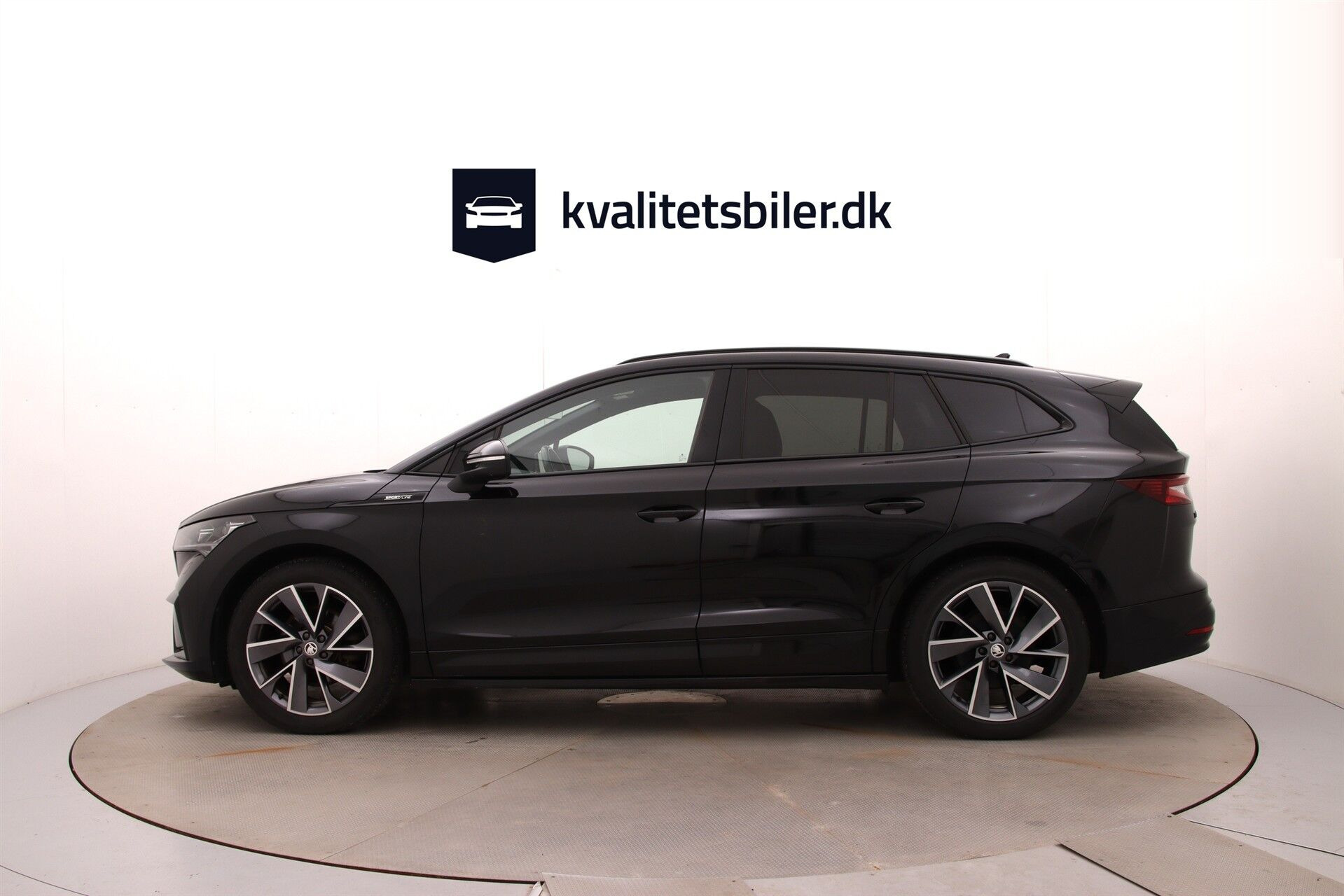 Sort Skoda Enyaq fra 2023