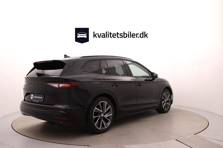 Sort Skoda Enyaq fra 2023