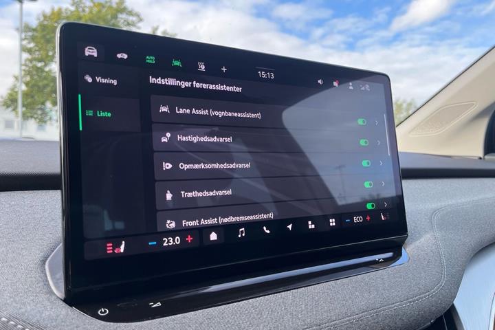 Sort Skoda Enyaq fra 2025
