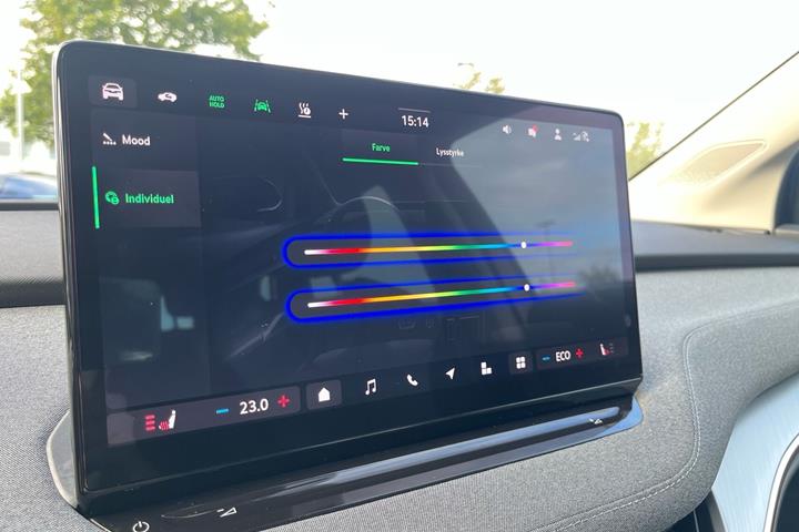 Sort Skoda Enyaq fra 2025