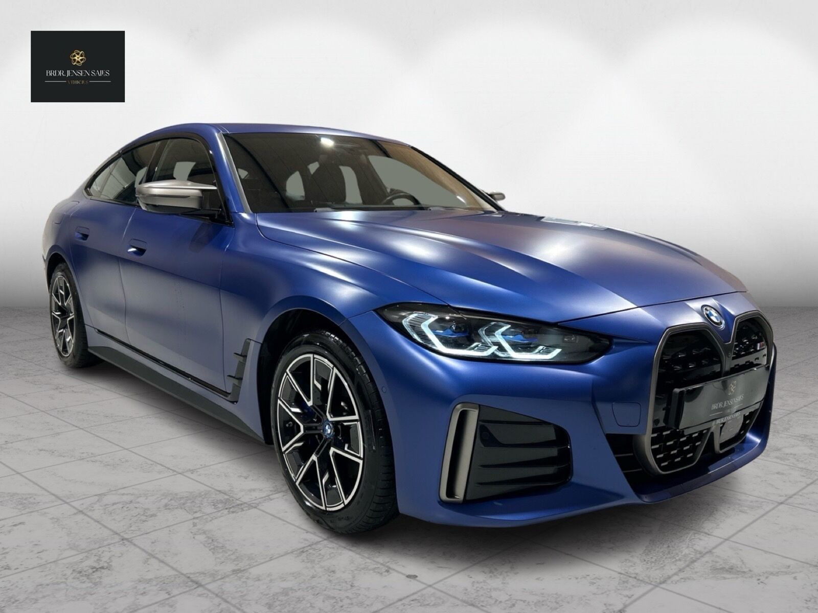 Blå BMW i4 fra 2022
