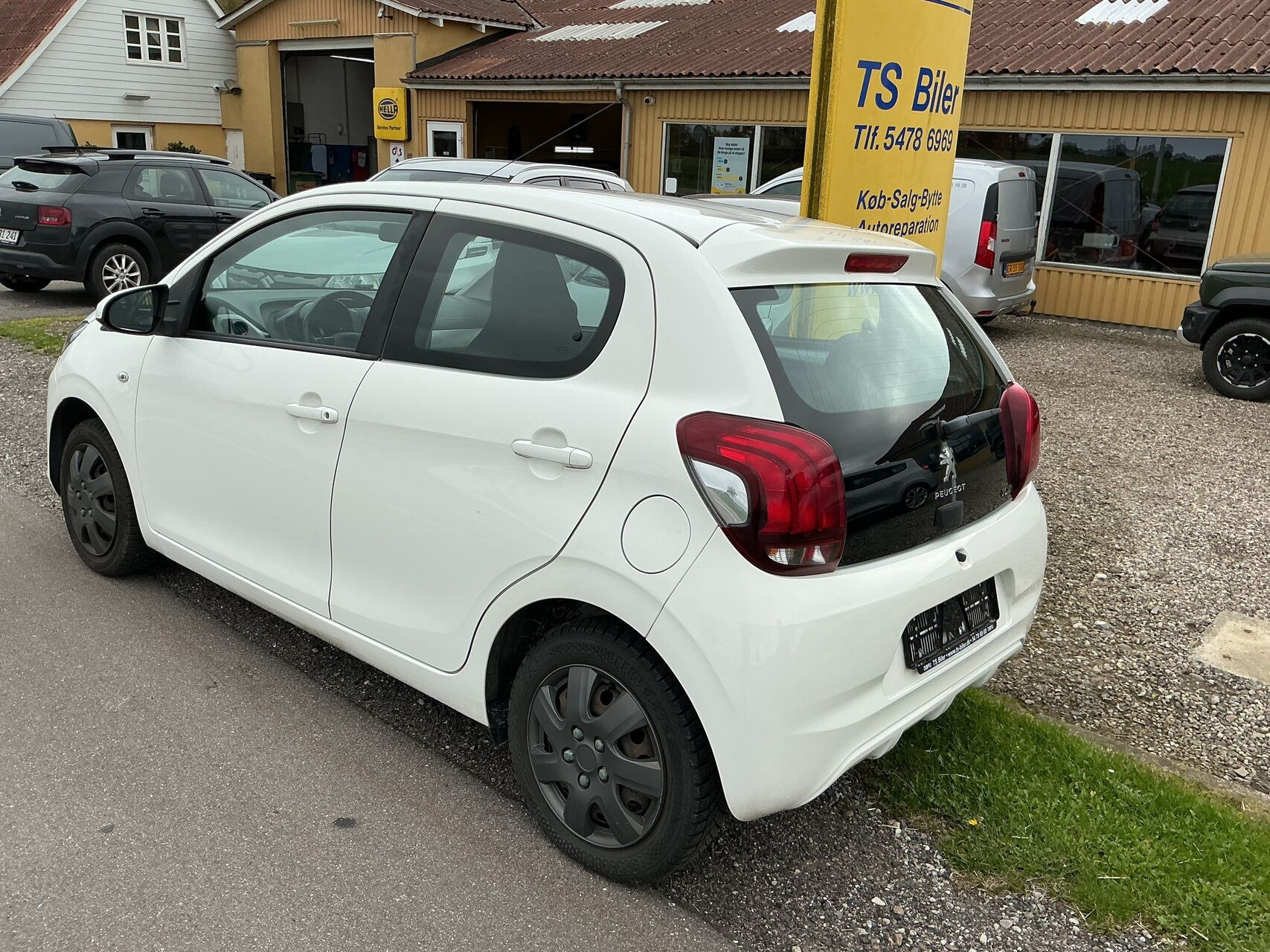 Hvid Peugeot 108 fra 2017